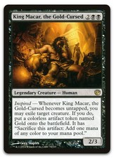 King Macar, the Gold-Cursed #74 (LP) Journey Into Nyx JOU Magic MTG