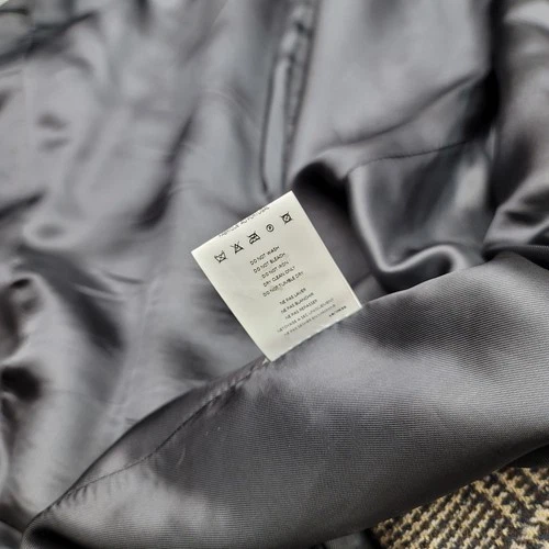 Officine Generale Manon Jacket Blazer Mens Small ( 36"Waist) Houndstooth Wool image 14