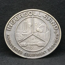 WB15159 *NOS* VINTAGE 1970s **INGERSOLL-RAND** OILFIELD INDUSTRIAL TOOLS BUCKLE
