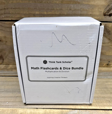 Think Tank Scholar 335 Multiplication & Division Flashcards & Dice Bundle
