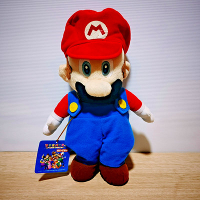 Super Mario Party 5 Plüschtier Sanei 2003 Hudson Soft Nintendo BIG 13 Zoll Ja...