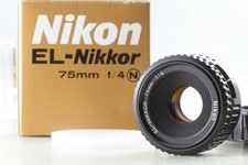 Late  Top MINT  Nikon EL Nikkor 75mm f4 N Enlarging Lens L39 M39 From JAPAN