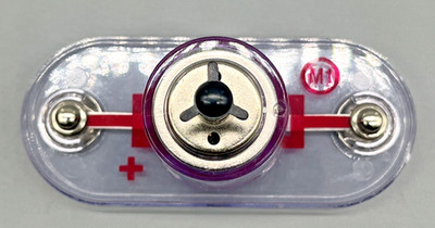 ELENCO Snap Circuits Replacement Part: M1 Motor  6SCM1  Motor Only (No Fan)