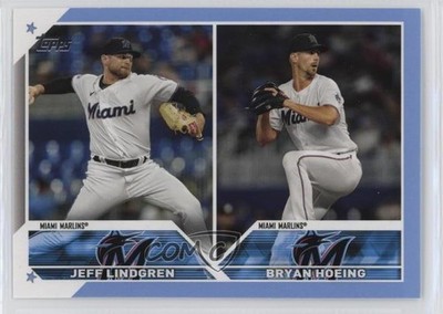 2023 Update Combos Father's Day Powder Blue 42/50 Jeff Lindgren Rookie RC 0p83