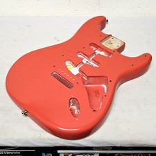 2025 Fender American Vintage II 1961 Strat Body Fiesta Red - Chitarra Stratocaster