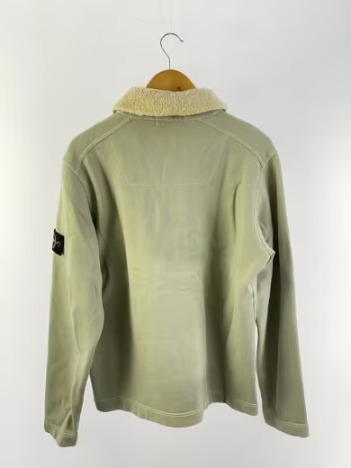 STONE ISLAND/12AW Henley Neck Sweatshirt/XL/Nylon/Light Green/571561747 thumbnail 2