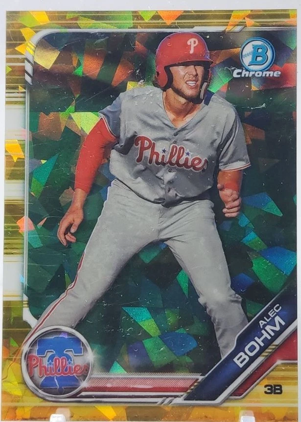 2019 Bowman Chrome Draft Sapphire Edition - Alec Bohm #BDC-162 for