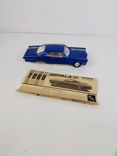 1966 Chevy Impala Ss Screw Bottom Model Kit Built Junkyard For Parts
