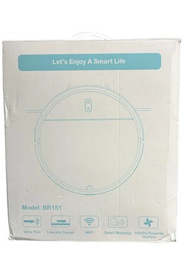 MAMNV BR151 Robot Vacuum and Mop Combo with APP/Remote