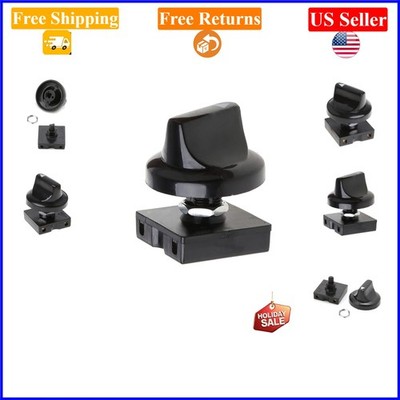 4-Position 3-Speed Fan Rotary Switch 13A 120V-250V Panel Mount Replacement
