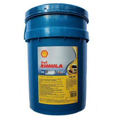 550074290 - Engine oil  SHELL RIMULA R5 LE 10W-30 20L  ACEA E9/E7,VDS-4.5(EURO I