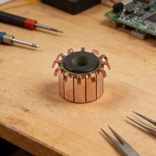 Brand New Commutator High Tensile Strength Silver Copper 9*23*17.5(18)mm
