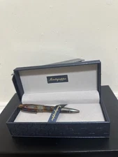 Brand New Montegrappa Fortuna Blazer Fountain Pen with Silver Mug Nice