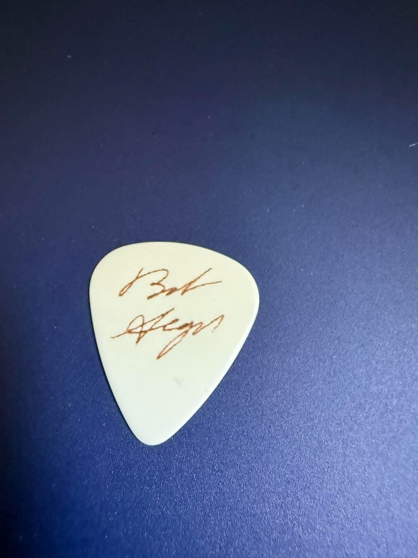 ((( BOB SEGER ))) guitar pick VERY RARE #3