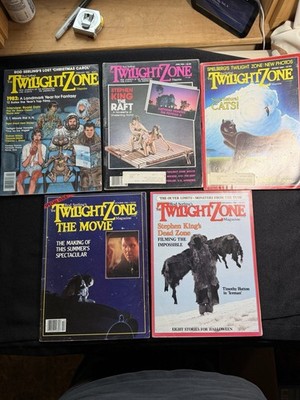 Rod Sterling s The Twilight Zone Magazine 1983 Lot Of 5
