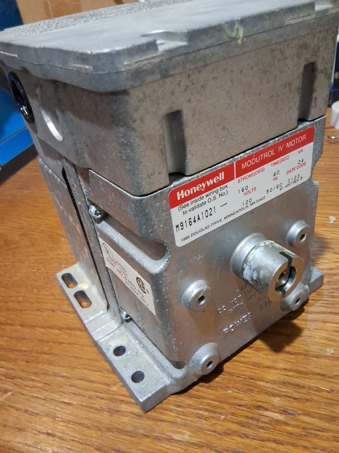 Honeywell M9164A1021 Modultrol Motor
