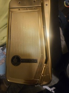  Emerson Wondergram Portable Record Player Untested Parts or Repair