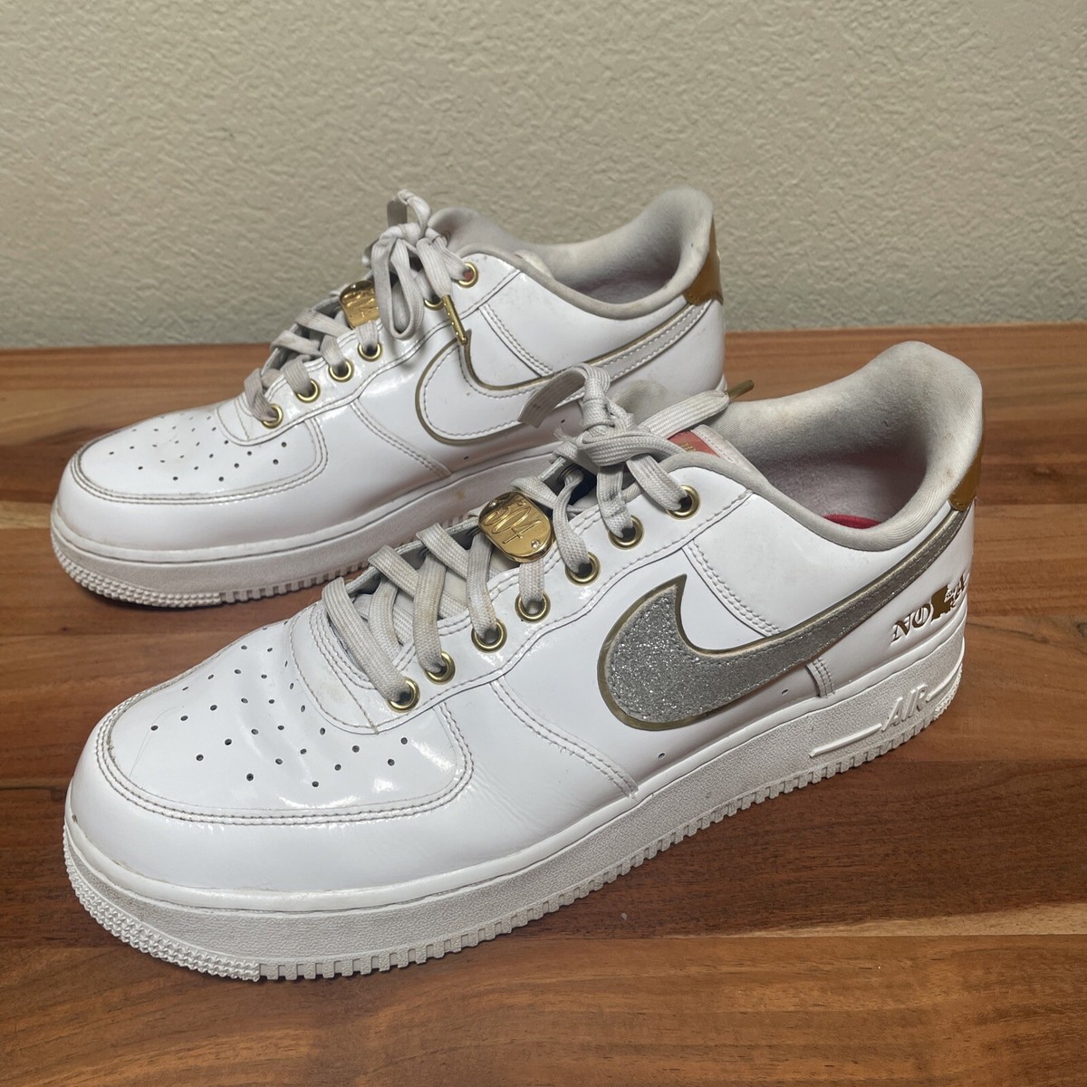 Nike Air Force 1 スニーカー Nike Air Force 1 Low NOLA 504 White 2022 (DZ5425-100) - Mens Size