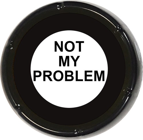 Not My Problem Sound Button - Joke Gag Gift Funny Talking Prank Desk Novelty - 第 1/21 張圖片