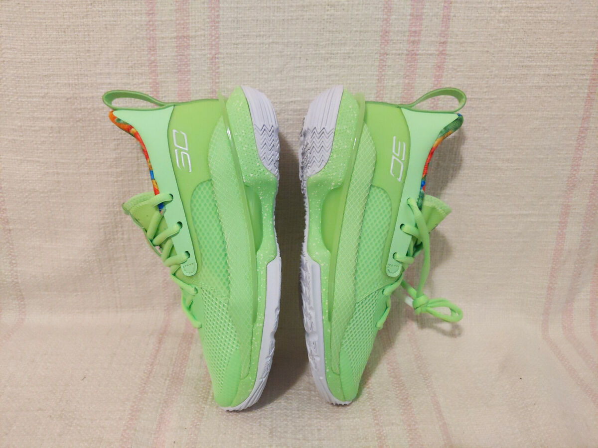 Under Armour Stephen Curry 7 Sour Patch Kids Lime Green Under Armour Stephen Curry 7 Sour Patch Kids Lime Green
