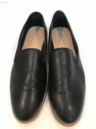 Michael by Michael Shannon Womens 9 Sherrill Slip On Loafers Flats 103650 Black
