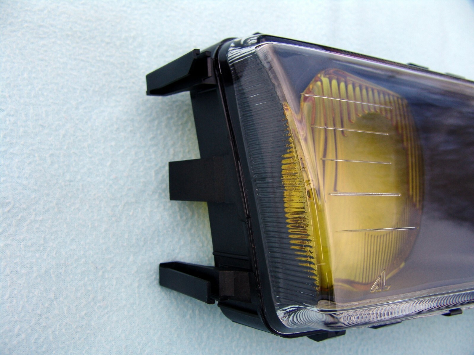 BMW E36 M3 GT YELLOW EURO ELLIPSOID HEADLIGHT LENSES, ORIGINAL BMW