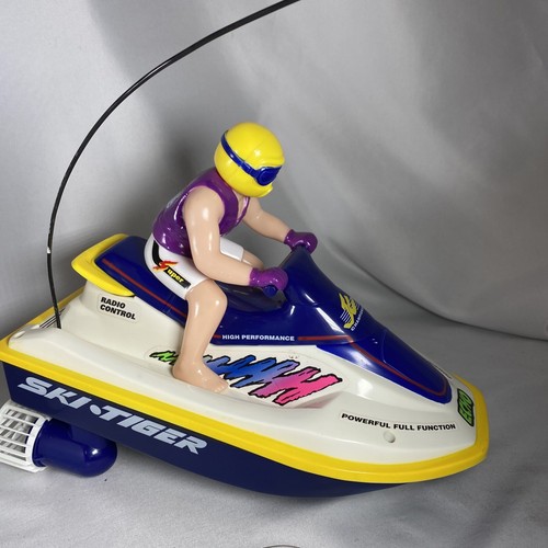 Vintage 1996 Ski Tiger Radio Control RC Jet Ski Echo Toys - Picture 6 of 11