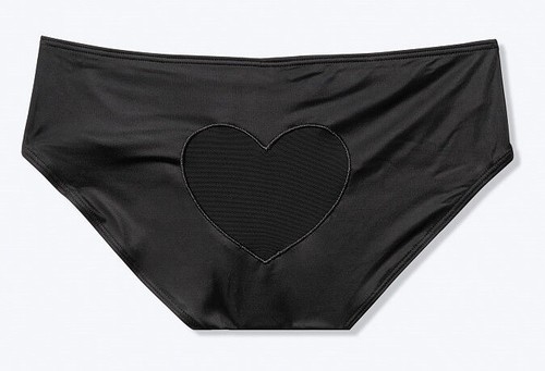 Victoria's Secret PINK Blush Love ~ Heart Cutout Bikini Panty sz XL~U Pick Color - Picture 2 of 7