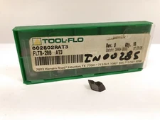 TOOL-FLO FLTB-2RB New Carbide Inserts Grade AT3 9pcs