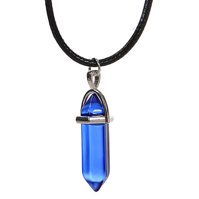 Black Rope Chain Necklace Women 