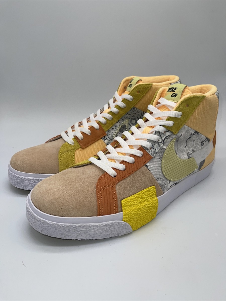Nike SB Zoom Blazer Mid Premium Paisley DM0859-800 Men's Size 14