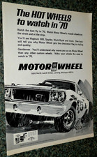 1970 Motor Wheel Original Advertisement Ad 70 Mags Rims Magnum 500 Gtx