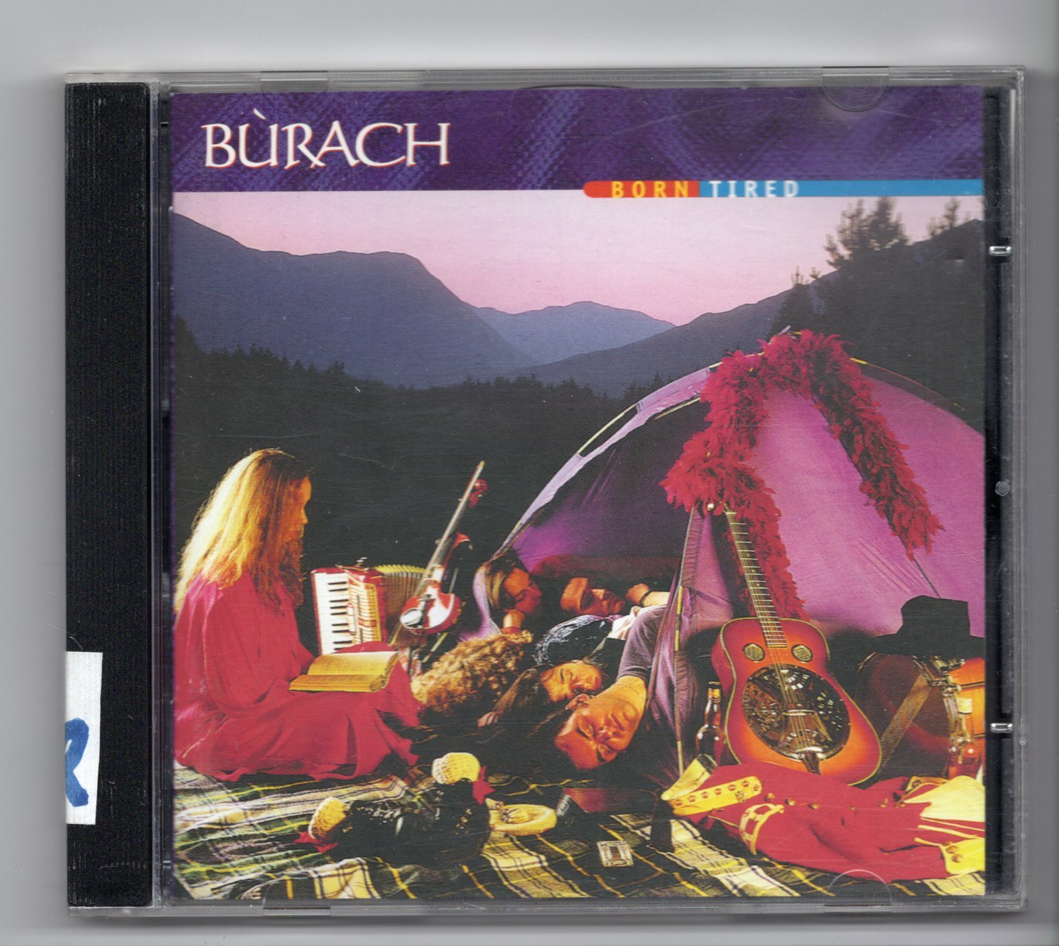 (JF56) Burach, Born Tired - 1997 CD