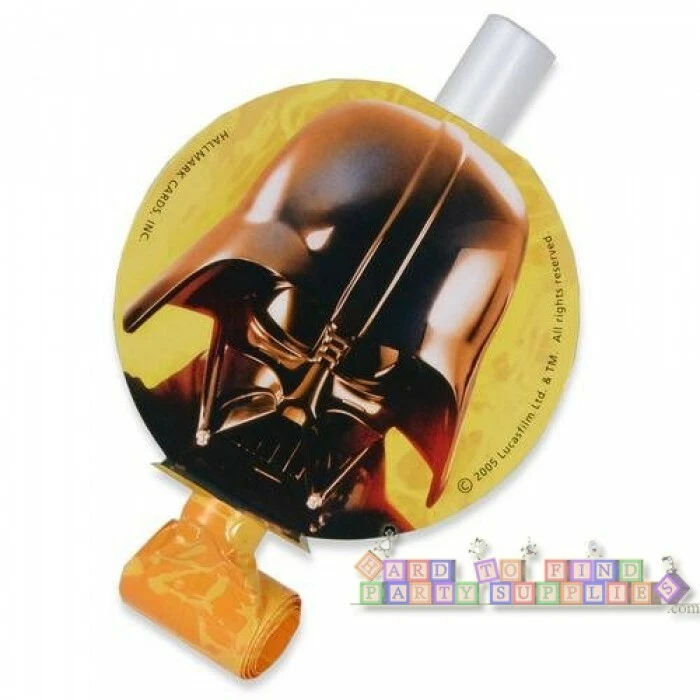 2 VTG Star Wars 2005 Party Blowouts Favors (8 ct) Total 16 Birthday Party  - Image 2 of 4