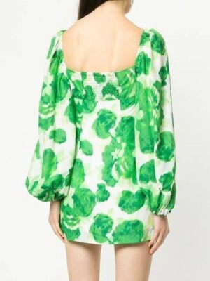 Alice McCall Dress To Lover Mini Dress Acid Fern Size 0 D25