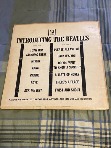 Introducing the Beatles - 1964 Vee-Jay Mono LP - Foto 2 di 9
