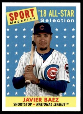 2019 Topps Archives Sports Magazine All-Star #303 Javier Baez