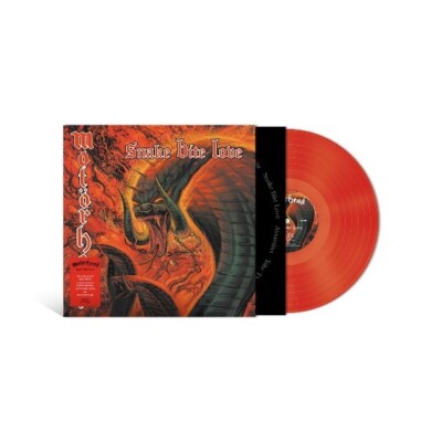 Motorhead 'Snake Bite Love' LP Transparentes rotes Vinyl - Neu & Versiegelt
