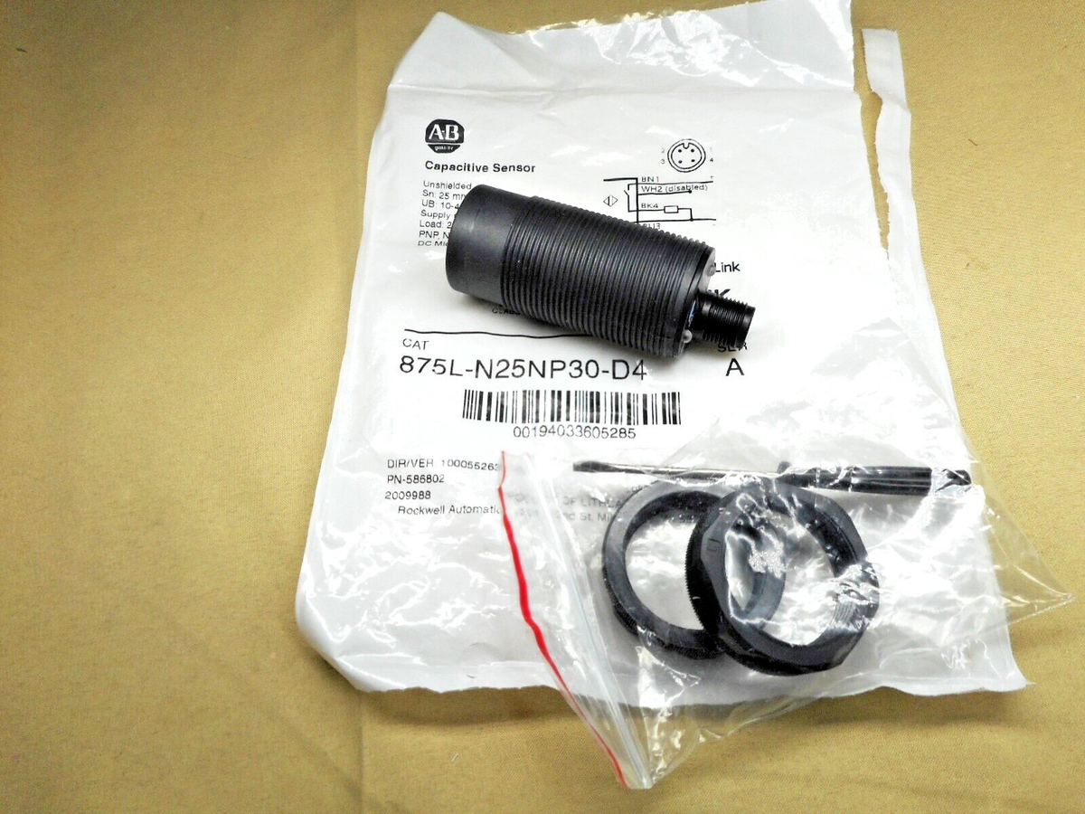 ナルミン Allen Bradley 875L-N25NP30-D4 inductive proximity sensor (NIB) | eBay