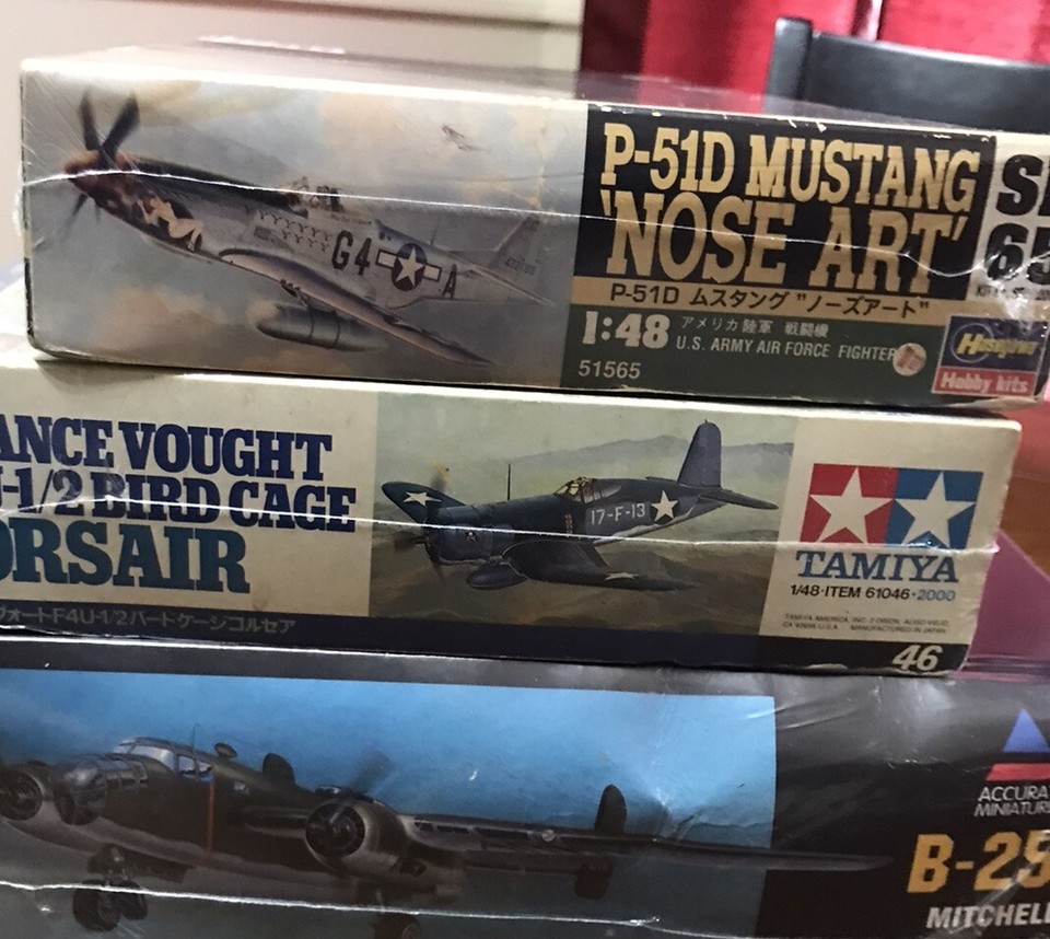 Lot of 1/48 Plastic Model Kits eBay
