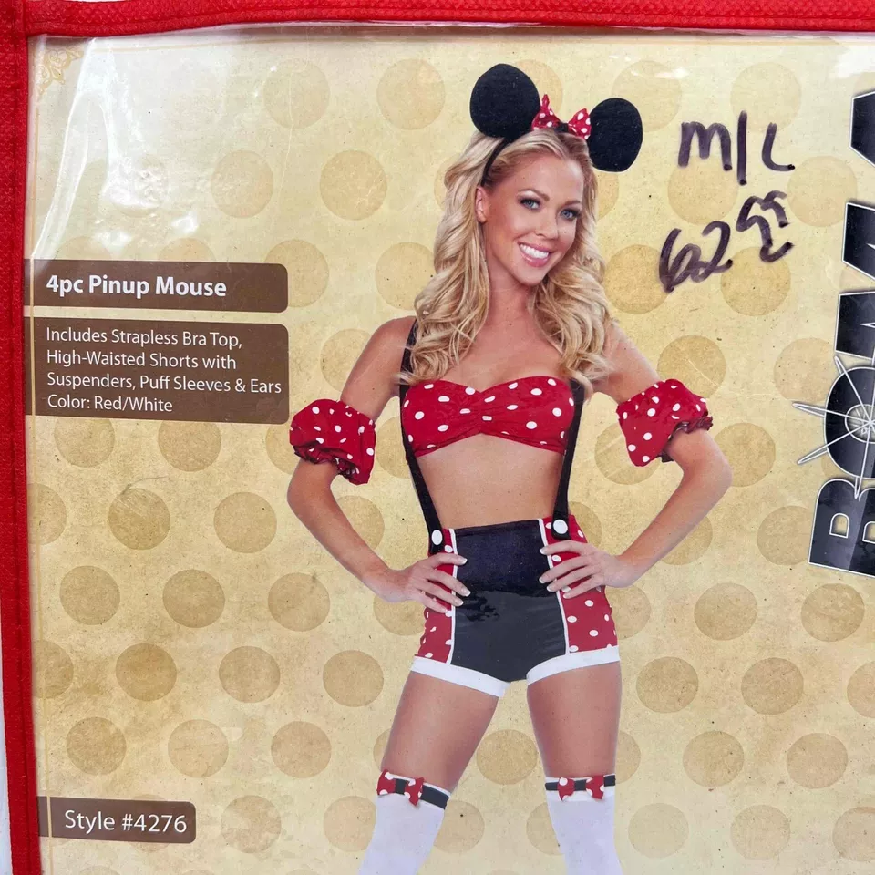 New Roma Pinup Mouse Costume - Size M/L - Image 2 of 4