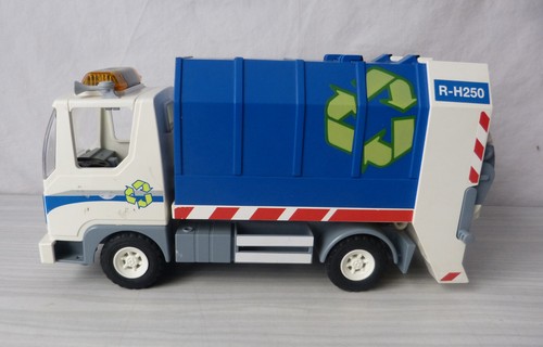 #Playmobil# City 4129 - Camion de recyclage / Poubelles (à compléter) - Imagen 2 de 17