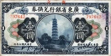 China 1 Yuan 1918 Pick # S2401e