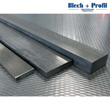 Edelstahl Flachstahl blank 1.4305 V2A 20x5mm - 100x40mm Länge bis 2m Flacheisen