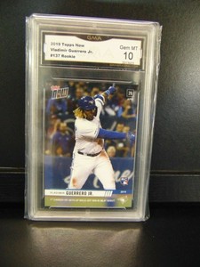 2019-TOPPS-NOW-VLADIMIR-GUERRERO-JR-ROOKIE-137-GRADED-GEM-MINT-10-GMA