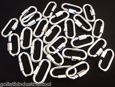 25 GOLIATH INDUSTRIAL QUICK LINK 5/16" 1800lb STRENGTH QL516 SAFETY TOW CHAIN