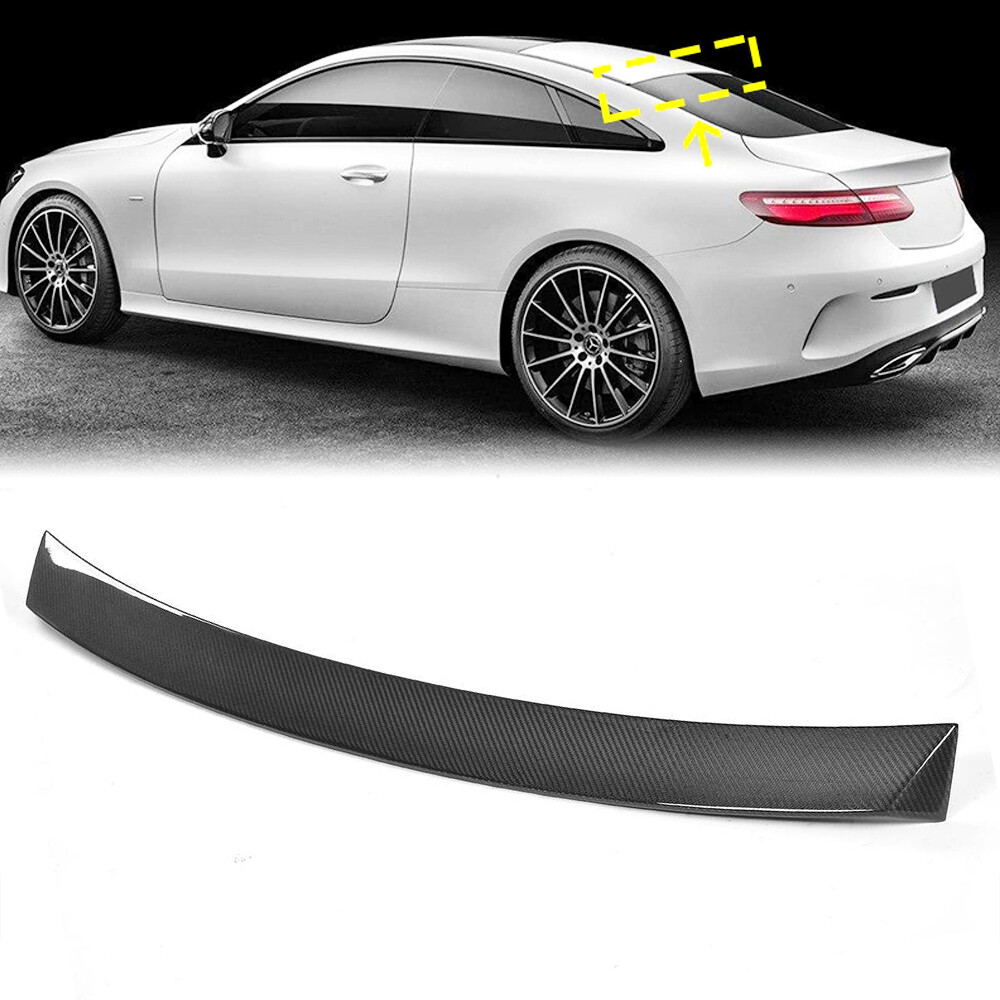 For Mercedes-Benz E Class C238 E53  Coupe Carbon Fiber Rear Roof Spoiler Wing