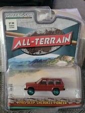 Chase 1985 Jeep Cherokee Pioneer "Chase" Green Machine GREENLIGHT 35210 A 1/64