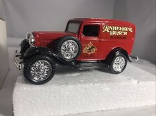 ERTL 1932 FORD DELIVERY COLLECTORS BANK - 1:25 SCALE - ANHEUSER BUSCH -F83