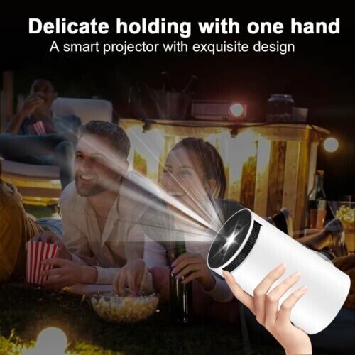 Mini Proyector 4K 10000 Lúmenes LED 1080P WiFi Bluetooth UHD Portátil Cine en Casa - Imagen 7 de 19